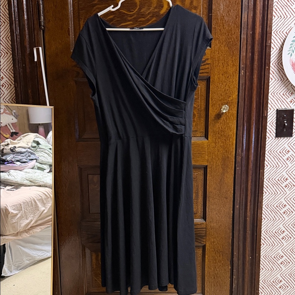 Elegant Black Women's Dress